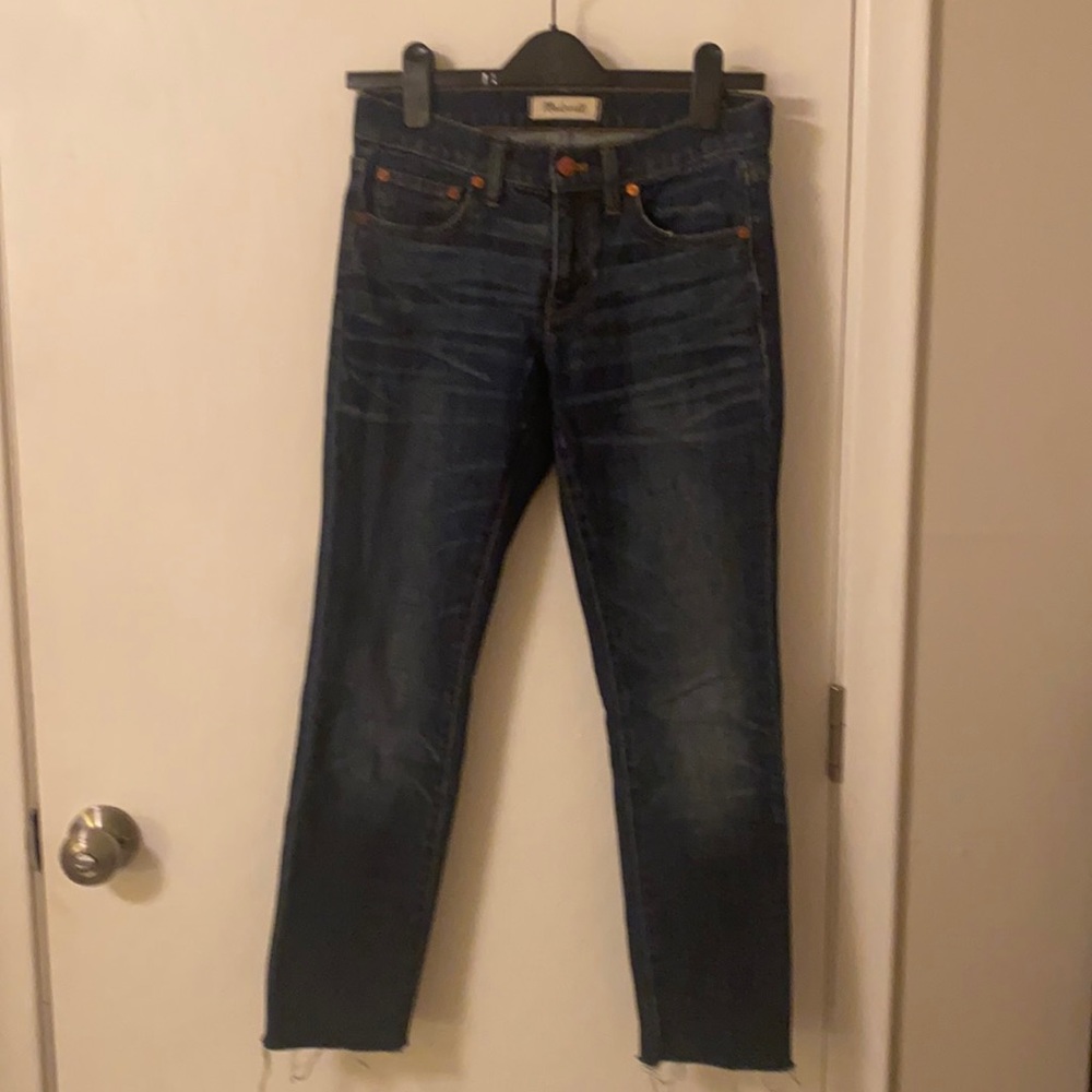Madewell, the slim boyjean, size 23